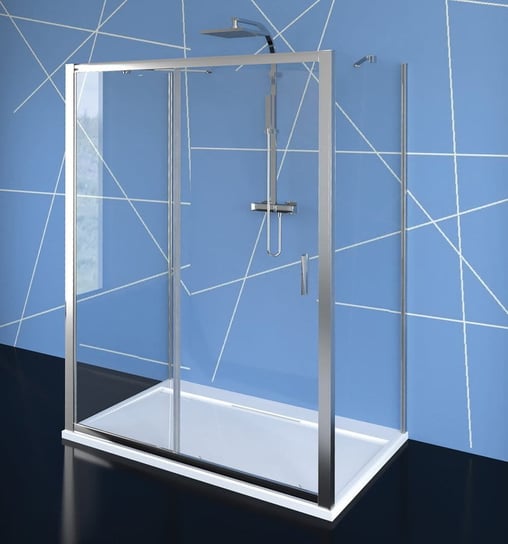 EASY LINE kabina prysznicowa trójścienna 1500x1000mm, wariant L/P, szkło czyste Inna marka