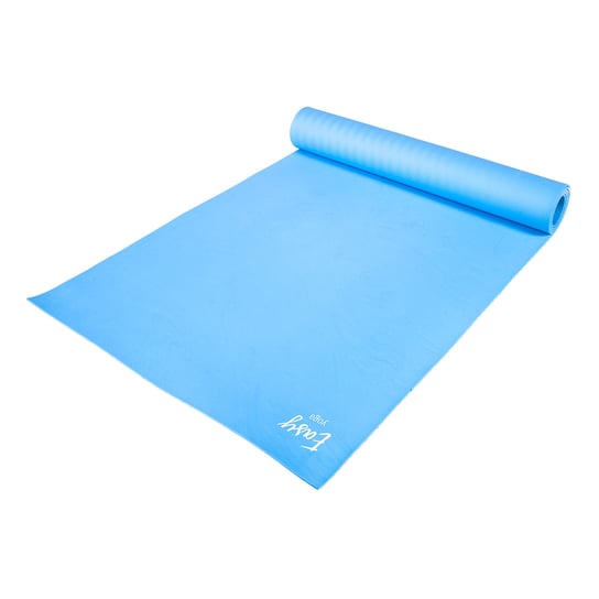 Easy Yoga, Mata do jogi, niebieski, 183x61cm EASY YOGA