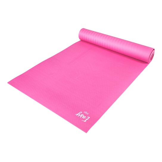 Easy Yoga, Mata do jogi, różowy, 183 cm EASY YOGA