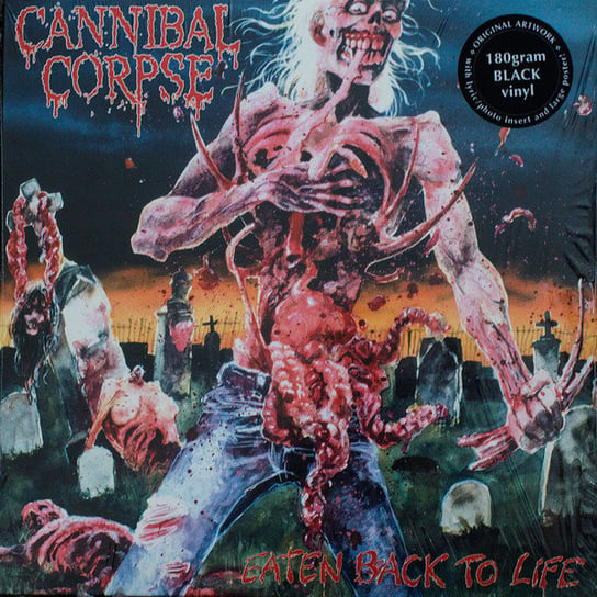 Eaten Back To Life, płyta winylowa Cannibal Corpse