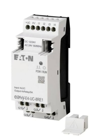 Eaton 197217 EASY-E4-UC-8RE1 easyE4 rozszerzenie 12-24VDC, 24VAC, 4DI, 4DO-R Eaton