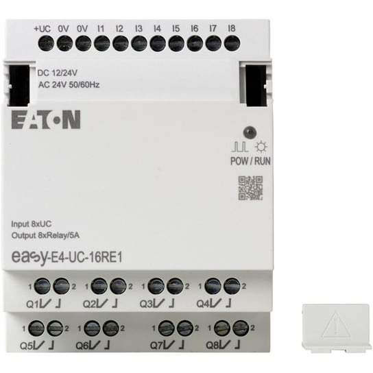 EATON 197218 EASY-E4-UC-16RE1 easyE4 rozszerzenie 12-24VDC 24VAC 8DI 8DO-R Eaton