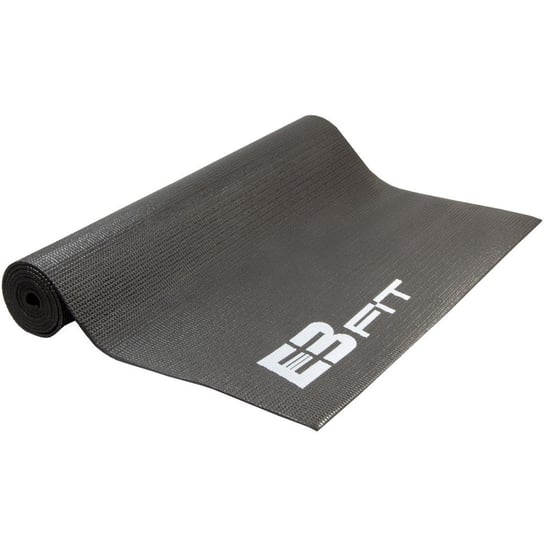 EB Fit, Mata do jogi antypoślizgowa, 173x61x0,5cm z torbą, czarna EB Fit