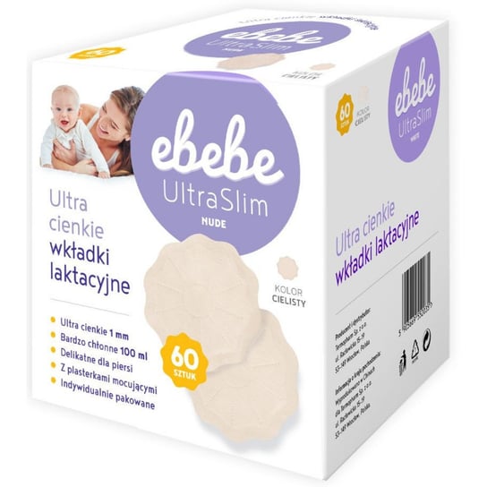 Ebebe, Wkładki laktacyjne, Ultra Slim Ebebe