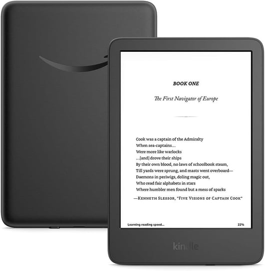Ebook New Kindle 11th Generation 6" 16GB Wi-Fi, Bez reklam Kindle