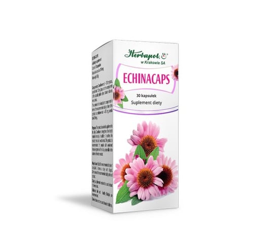 Echinacaps, suplement diety, 30 kapsułek Herbapol