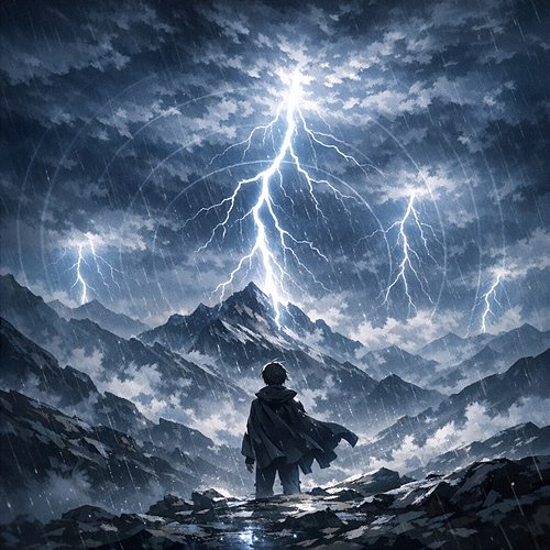 Echoing Thunder Cobalt Emberforge