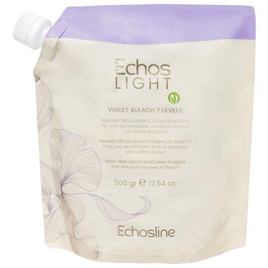 Echosline Echoslight, Rozjaśniacz Profesjonalny Do Włosów Fioletowy, Torebka, 500g Echosline