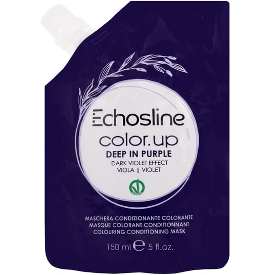 Echosline, Estyling Color Up maska koloryzująca fioletowa Deep In Purple 150ml nawilża, odżywia, wzmacnia kolor włosów Echosline Estyling