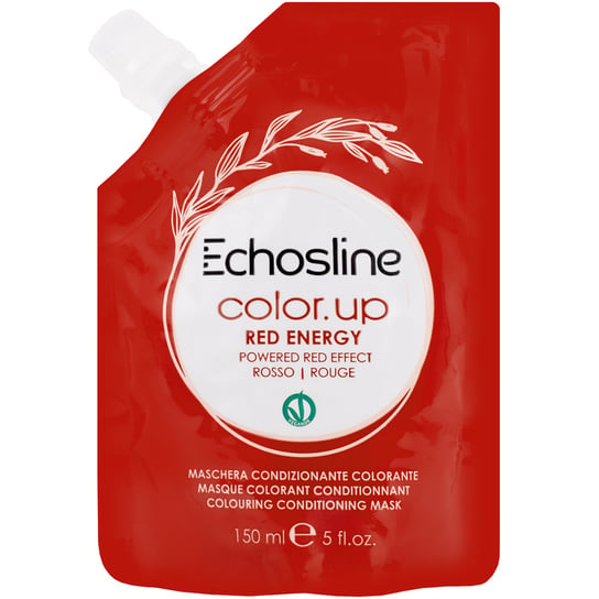 Echosline, Estyling Color Up maska koloryzująca Red Energy 150ml nawilża, odżywia, wzmacnia kolor włosów, regeneruje Echosline Estyling