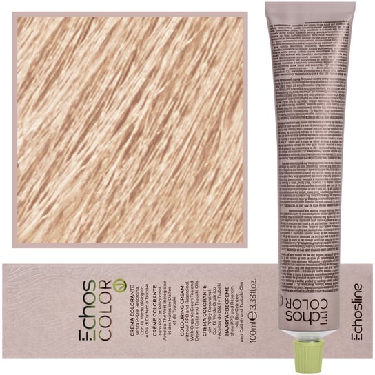 Echosline, Estyling Echos Color, kremowa, trwała farba do włosów z woskiem pszczelim 100ml 12,0 Ektra Platynowy Naturalny Blond Echosline Estyling