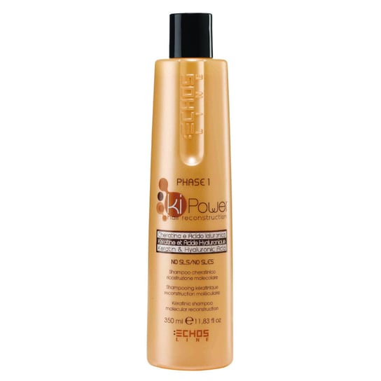 Echosline Ki Power Keratynowy szampon regenerujący do włosów zniszczonych 350 ml Echosline