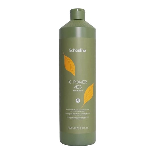 Echosline, Ki-Power Veg Shampoo, Szampon przygotowujący do odbudowy włosów, 1000 ml Echosline