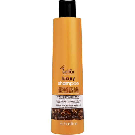 Echosline, Seliar Luxury, Intensywnie nawilżający szampon do włosów suchych matowych z olejkami i jedwabiem, 350 ml Echosline