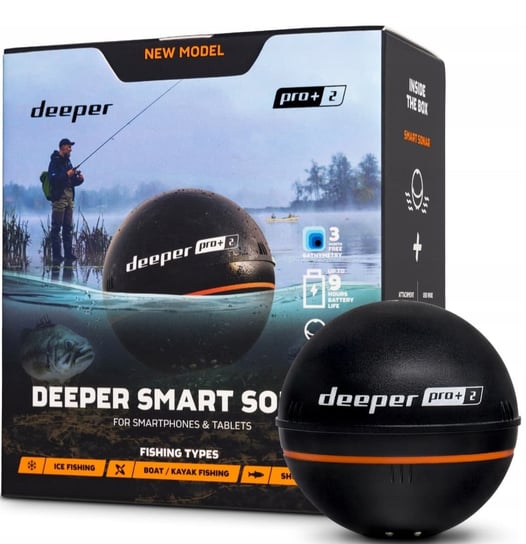 ECHOSONDA DEEPER PRO + 2 SONAR WIFI Deeper