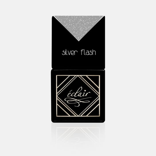 Eclair Nails SILVER FLASH - lakier hybrydowy 7ml Eclair