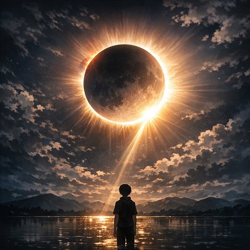 Eclipsed Light Twisted Azur Bloom