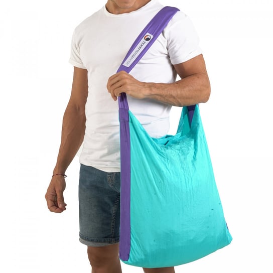 Eco Bag Large Turquoise / Purple Inna marka