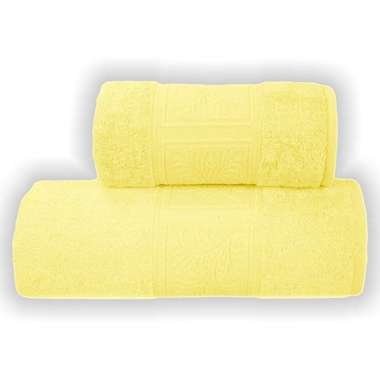 Eco Bamboo Ręcznik Żółty 70 x 140 [cm] żółty Wisan