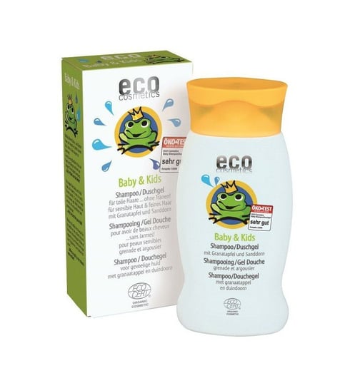 Eco Cosmetics, Szampon i żel pod prysznic dla dzieci i niemowląt, 200 ml Eco Cosmetics