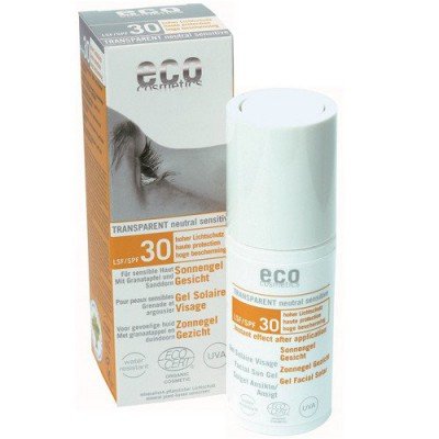 Eco Cosmetics, Żel do twarzy na słońce SPF 30, 30ml Eco Cosmetics
