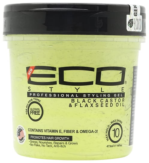 Eco Styler, Żel do stylizacji olej rycynowy i siemię lniane, 473 ml Eco Styler
