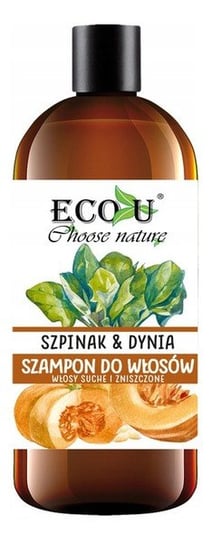 Eco-U, szampon do włosów dynia & szpinak, 500 ml Eco-U