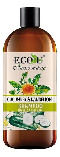 Eco-U, szampon do włosów ogórek & mniszek, 500 ml Eco-U