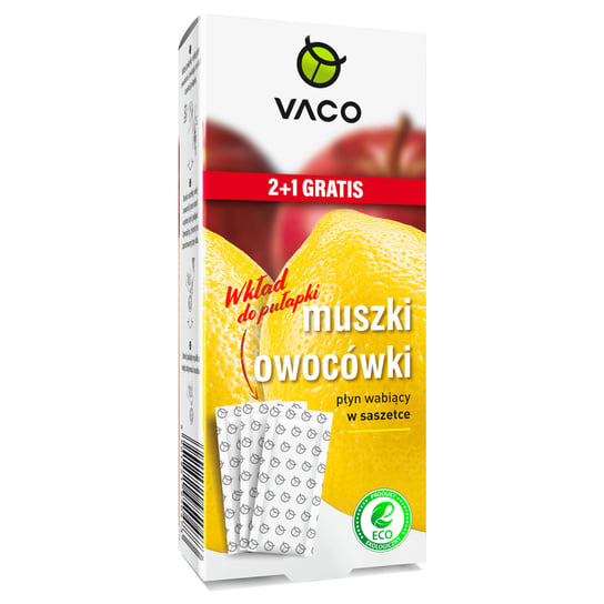 ECO Wkład – Płyn do pułapki na muszki owocówki – 3 szt. VACO Retail