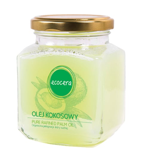 Ecocera, olej kokosowy do ciała i włosów, 314 ml Ecocera