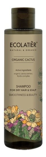 Ecolatier, Cactus, szampon do włosów suchych wygładzenie i piękno, 250 ml Ecolatier