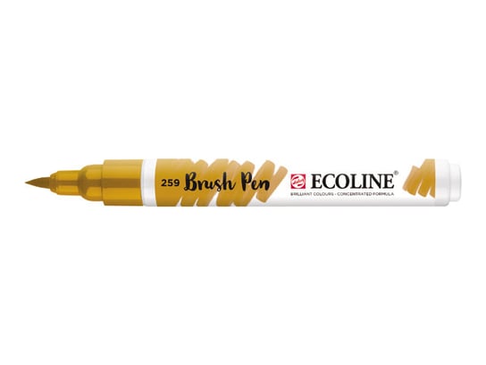 ECOLINE BRUSH PEN SAND YELLOW - marker wodny Talens