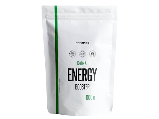 Ecomax, Carbs X Energy Booster, 1000 g, cytryna Ecomax