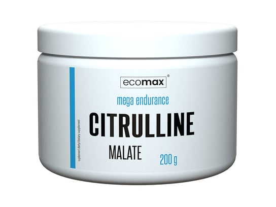 Ecomax, Suplement aminokwasowy, Citrulline Malate, 200 g Ecomax
