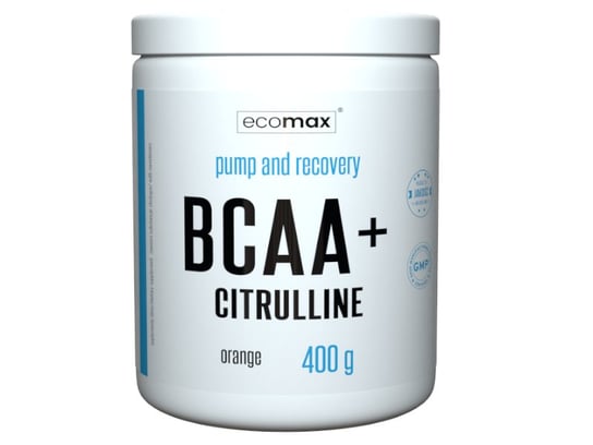 Ecomax, Suplement diety, BCAA + Citrulline, 400 g Ecomax
