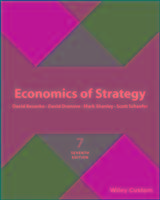 Economics of Strategy Shanley Mark, Besanko David, Dranove David, Schaefer Scott