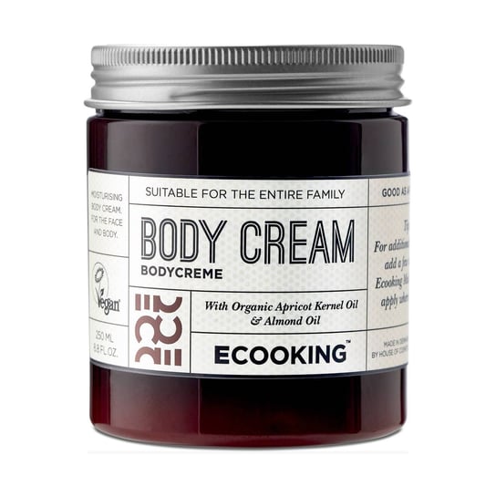 Ecooking Body Cream Odżywczy krem do ciała z ekstraktem z rumianku i olejem migdałowym 250ml Ecooking