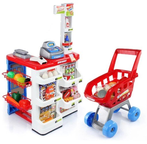 Ecotoys, zabawka edukacyjna Supermarket dla dzieci Ecotoys