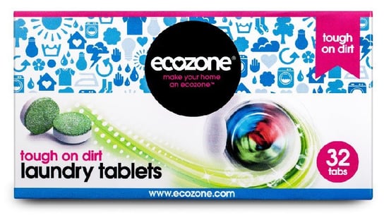 Ecozone, Tabletki do prania, 32 szt. Ecozone