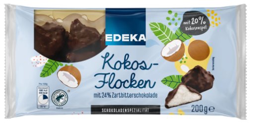 Edeka Kokos-Flocken 200 g Inna marka