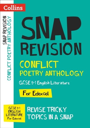 Edexcel Conflict Poetry Anthology Revision Guide. Ideal for Home Learning. 2021 Assessments and 2022 Collins Gcse