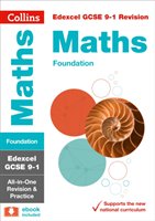 Edexcel GCSE 9-1 Maths Foundation All-in-One Revision and Pr Collins Educational Core List