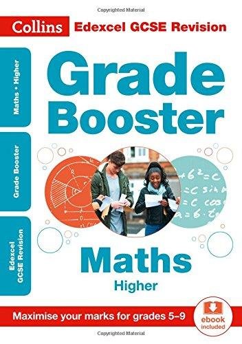 Edexcel GCSE 9-1 Maths Higher Grade Booster for grades 5-9 Collins Educational Core List