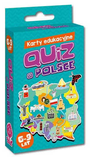 Edgard, Karty edukacyjne, gra karciana Quiz o Polsce Edgard Games