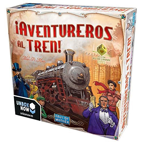 Edge Entertainment – Adventurers The Train., Ameryka Północna, język hiszpański, Asmodee ASMODEE