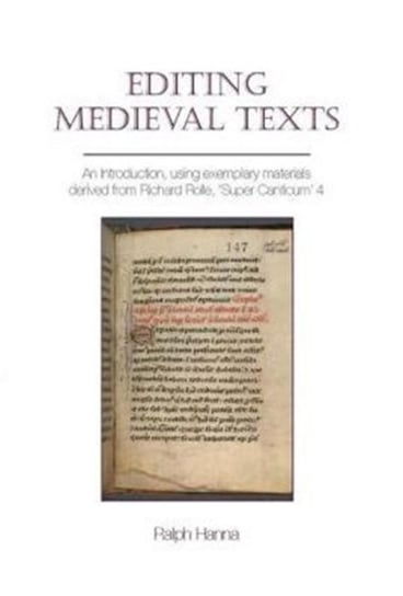 Editing Medieval Texts Ralph Hanna