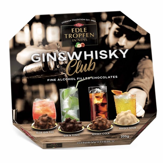 Edle Tropfen bombonierka Gin&whisky 200g Inna marka