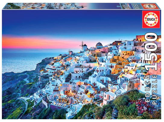 Educa, puzzle, 1 Santorini / Grecja, 1000 el. Educa