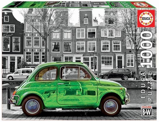 Educa, puzzle, Auto w Amsterdamie, 1000 el. Educa