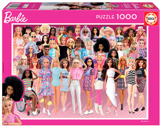 Educa, puzzle, Barbie, 1000 el. Educa